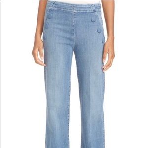Frame ‘Walsh’ Wide Leg Sailor Jeans